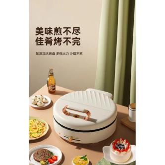 电饼铛家用双面加深多功能烙饼锅不粘煎饼机可调温全自动 in Singapore - Image 1