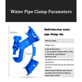 10 PCS Multipurpose Water Hose Clamp Clips Adjustable … in Singapore - Image 1