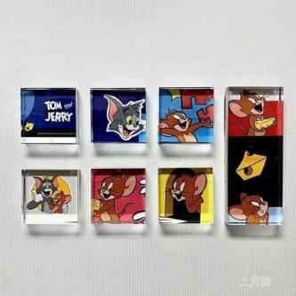 [10 Set | Acrylic diy Magnetic Refrigerator Sticker … in Malacca Town - Image 1