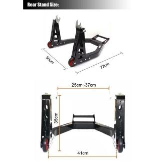 100% Aluminium 2 In 1 Universal Rear Paddock Stand … in Kampung Baru Subang - Image 1
