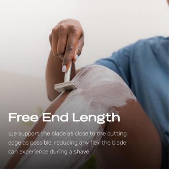 [100 BLADES + STAND] HENSON ALUMUNIUM Mild Razor - Single … in Singapore - Image 1