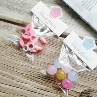 100pcs Colorful Flower Cards For Handmade Jewelry Cardboard … in Taman Johor Jaya - Image 1