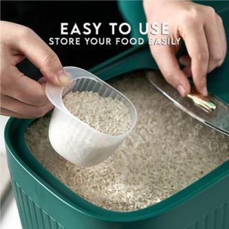10kg Cylinder Light luxury household Rice Bucket Insect-Proo … in Shah Alam - Image 1