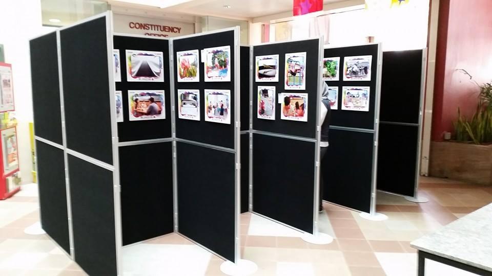 Portable Folding Event Panel/Instant Room Divider/Partition Wall in Tampines - Image 7