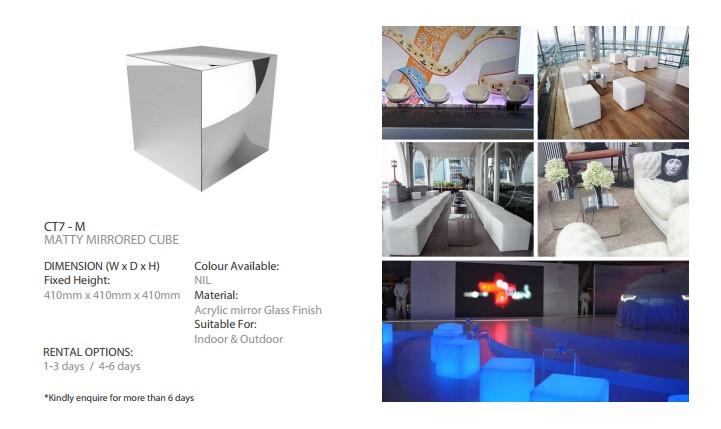 Event Furniture Rentals Coffee & Side Tables in Outram - Image 5