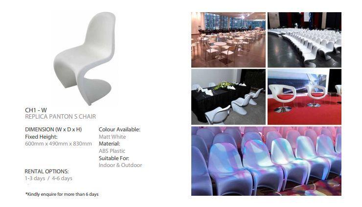 Premium Replica Designer Seats for Rent – Events & Exhibitions in Outram - Image 1
