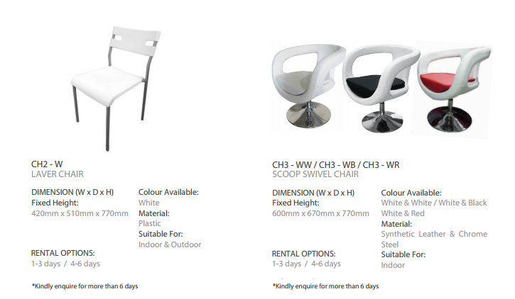 Premium Replica Designer Seats for Rent – Events & Exhibitions in Outram - Image 2