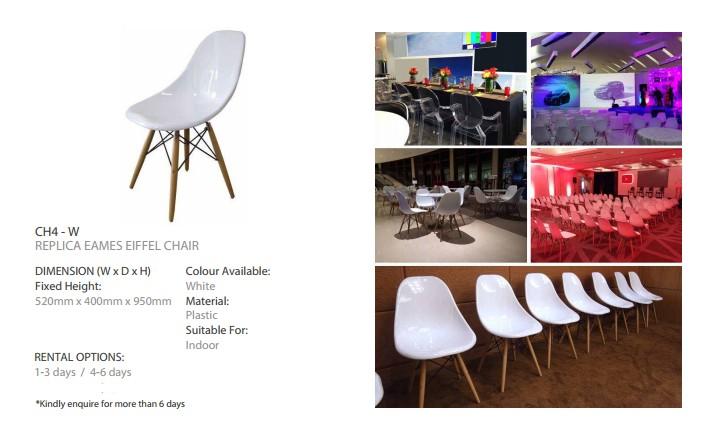Premium Replica Designer Seats for Rent – Events & Exhibitions in Outram - Image 3