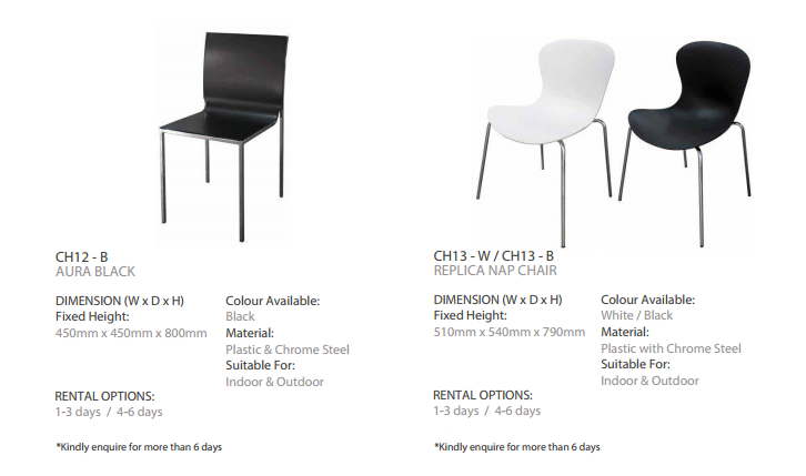 Premium Replica Designer Seats for Rent – Events & Exhibitions in Outram - Image 10