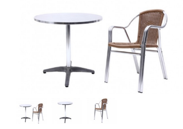 Contemporary Chair and Coffee Set Rental in Outram - Image 3