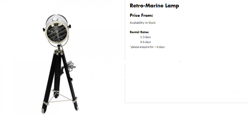 Prop & Furniture Rentals for Photoshoots, Studios & Events in Outram - Image 1