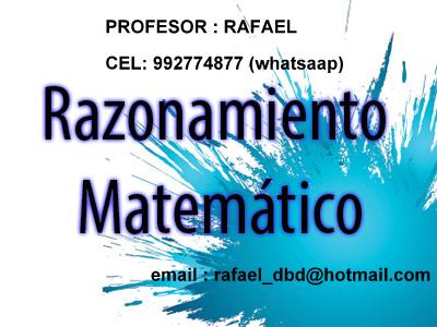 ASESORÍA EN MATEMÁTICAS FÍSICA QUÍMICA Y RAZONAMIENTO MATEMÁTICO en Lima - Imagen 4