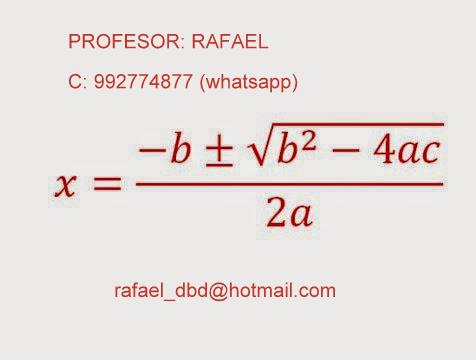 ASESORÍA EN MATEMÁTICAS FÍSICA QUÍMICA Y RAZONAMIENTO MATEMÁTICO en Lima - Imagen 6