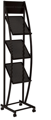 Brochure & Magazine Display Stand – Metal Standee Rack in Sembawang - Image 3