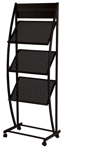 Brochure & Magazine Display Stand – Metal Standee Rack in Sembawang - Image 4
