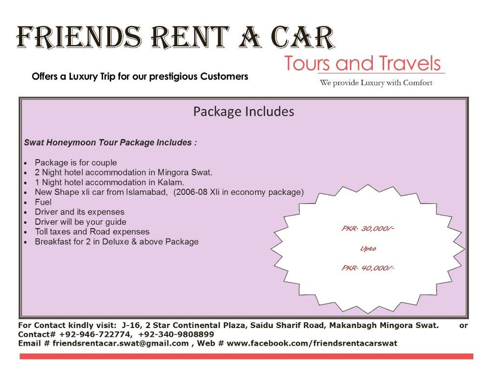 Spring Vacations Offer for Couples in Mingora - Image 1