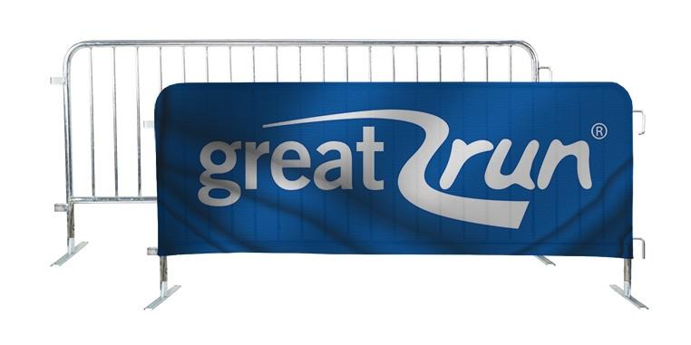 Customized Barrier Advertisement PVC Jacket / Outdoor PVC Banner in Sembawang - Image 2