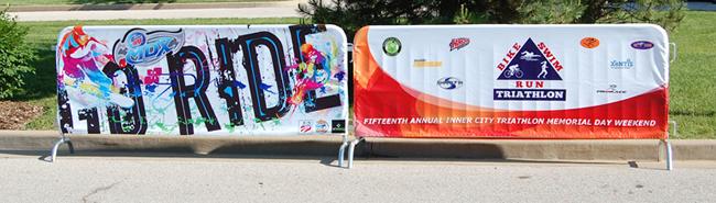 Customized Barrier Advertisement PVC Jacket / Outdoor PVC Banner in Sembawang - Image 3