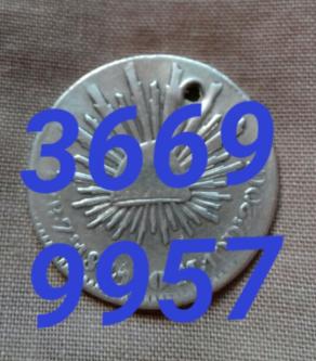 1841 RESPLANDOR PLATA MÉXICO moneda en Ciudad de Guatemala - Imagen 4