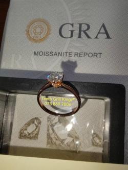 1CT Moissanite Diamond Rings in Durban - Image 3
