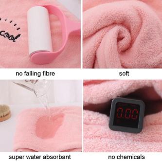 1Pc Trendy Quick Drying Thickened Magic Microfiber Shower … in Singapore - Image 1