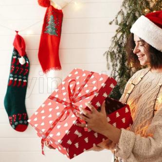 1cm*22Meters Christmas Ribbons Printing Grosgrain Ribbons … in Singapore - Image 1