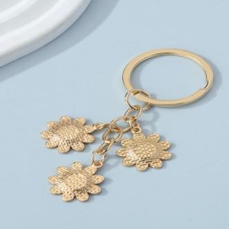 1pc Flower Emoji Drop Keychain Sweet Romantic Style for Car … in Shah Alam - Image 1