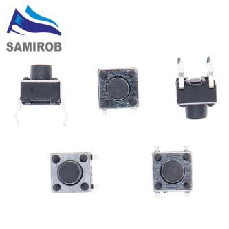 20 Pcs 6x6mm Tactile Tact Mini Push Button Switch PCB Panel … in Singapore - Image 1