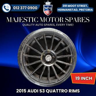 2015 Audi S3 Quattro 19-Inch Rims for Sale – Used in Pretoria - Image 1