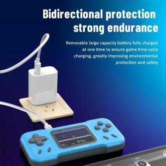 2024 New 2 Player Mini Handheld Game Console 500 In 1 … in Singapore - Image 1