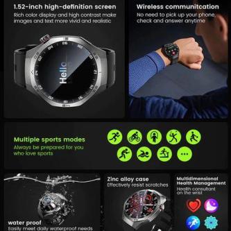 2026 Spring GT5 Pro Smartwatch AMOLED Display, GPS … in Singapore - Image 1
