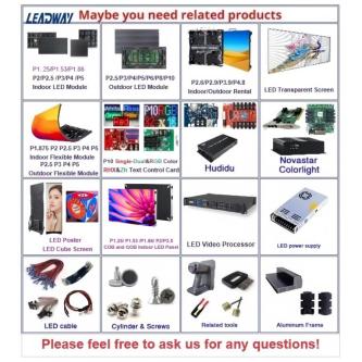 20PCS*P4.81 LED Display Mask Led Wall Mask LED Screen Mask … in Singapore - Image 1
