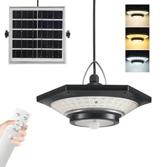 228LED Motion Sensor Solar Pendant Light Outdoor Waterproof … in Perth - Image 1