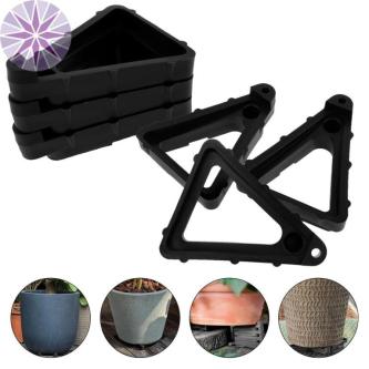 24 Pcs Plant Pot Feet Invisible Flower Pot Risers Triangle … in North-Eastern Islands - Image 1