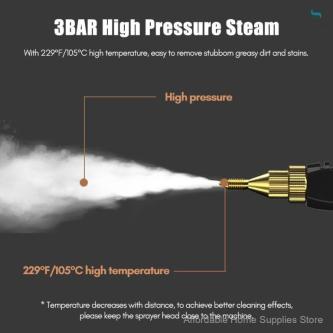 2500W Portable Handheld Steam Cleaner High Temperature … in Singapore - Image 1