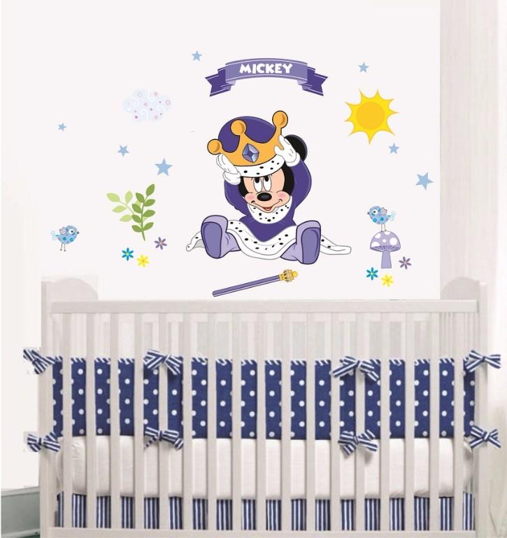 CENEFAS MICKEY MOUSE -STICKER- VINILOS DECORATIVOS -DECORVINIL en Lima - Imagen 2