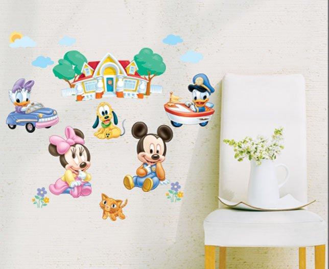 CENEFAS MICKEY MOUSE -STICKER- VINILOS DECORATIVOS -DECORVINIL en Lima - Imagen 7