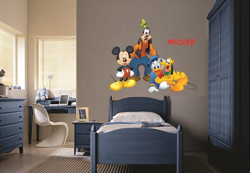 CENEFAS MICKEY MOUSE -STICKER- VINILOS DECORATIVOS -DECORVINIL en Lima - Imagen 8