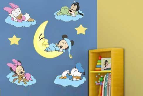 CENEFAS MICKEY MOUSE -STICKER- VINILOS DECORATIVOS -DECORVINIL en Lima - Imagen 10