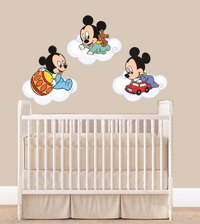 CENEFAS MICKEY MOUSE -STICKER- VINILOS DECORATIVOS -DECORVINIL en Lima - Imagen 11