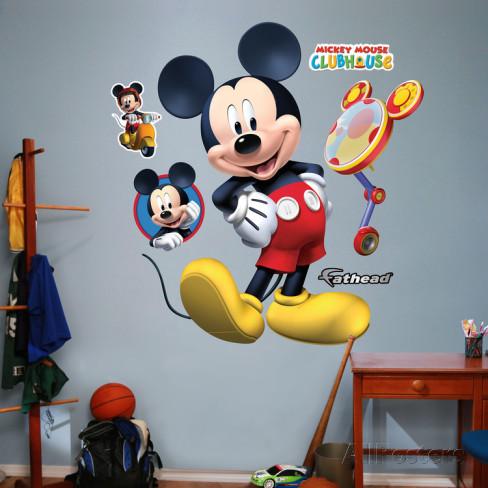 CENEFAS MICKEY MOUSE -STICKER- VINILOS DECORATIVOS -DECORVINIL en Lima - Imagen 14