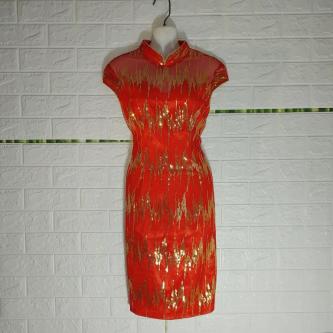 [2Hand] Innovative Cheongsam Dress with Many Unique … in Johor Bahru - Image 1