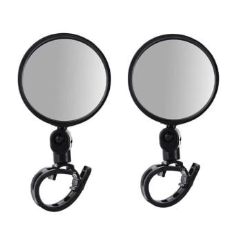 2PCS Acrylic Bicycle Rearview Mirror 360 Adjustable Rotate … in Brisbane - Image 1