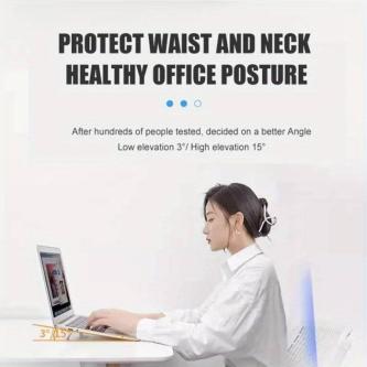 2pcs/Set Laptop Stand for Computer Keyboard Stand Riser … in Singapore - Image 1