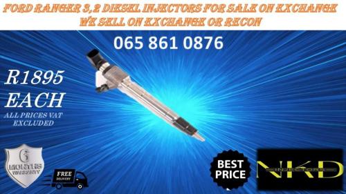 3.2 Ford Ranger Diesel Injectors for sale in Empangeni - Image 1