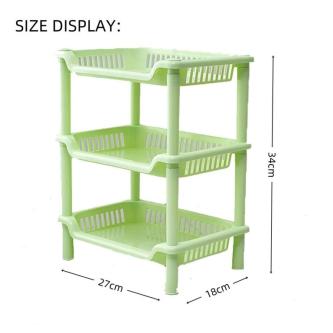 3 Layer Multipurpose Space Saving Triangular Storage Corner … in Singapore - Image 1