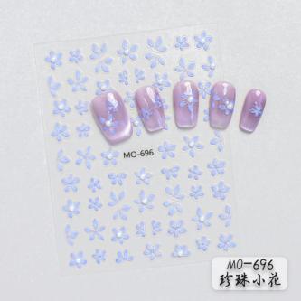 3 Nail Stickers Embossed Three-Dimensional Spring ins … in Singapore - Image 1