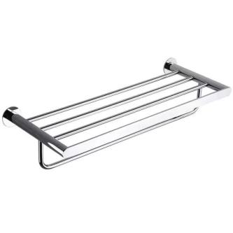 304 Simple-Free Shelf Perforated Single-Rod Rack Bath Towel … in Johor Bahru - Image 1