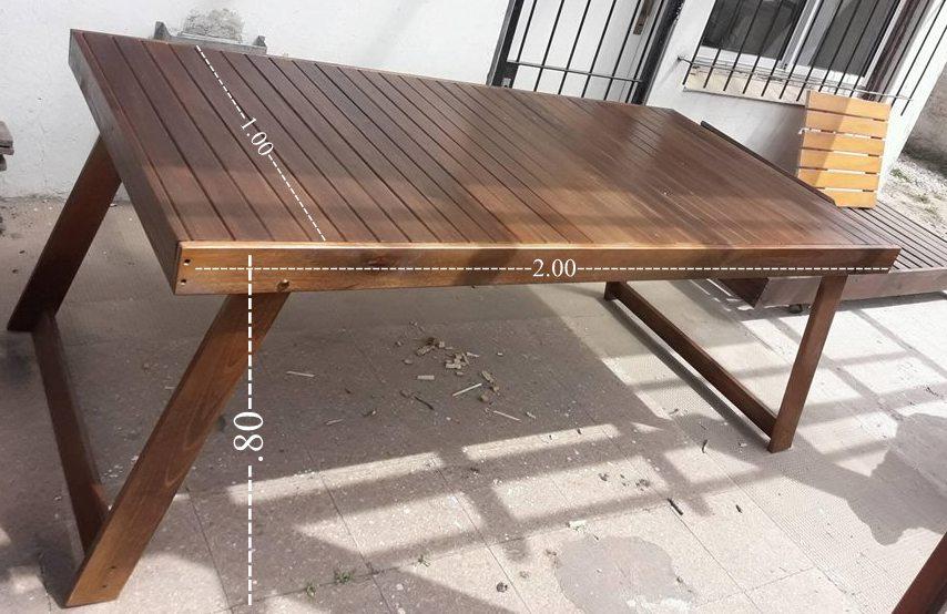 MESA MAS DOS BANCOS EXTERIOR en Mar del Plata - Imagen 2