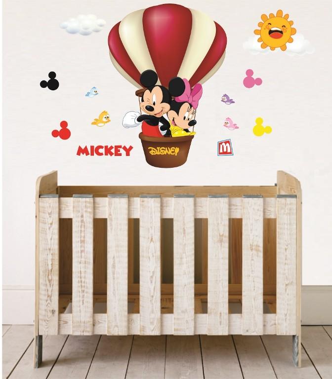 CENEFAS MICKEY MOUSE -STICKER- VINILOS DECORATIVOS -DECORVINIL en Lima - Imagen 15